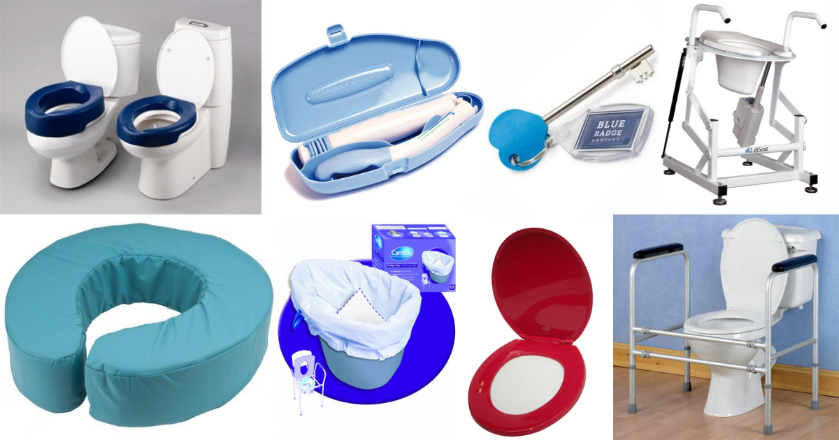 Toilet aids and accessories for older and disabled people