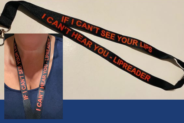 The Clear Expression Lanyard