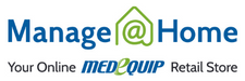Medequip - Manage At Home Logo