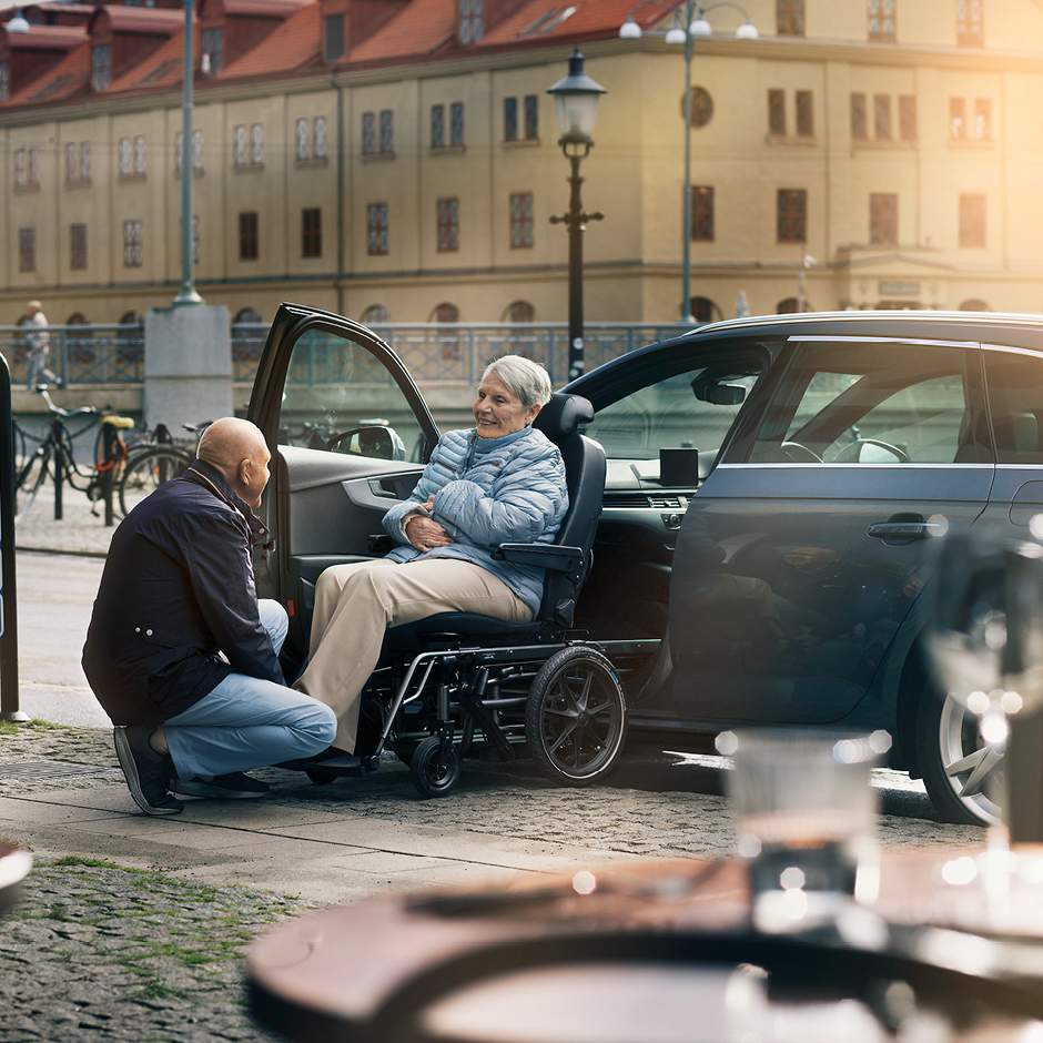 Braunability 16 Inch Carony Transfer Wheelchair 4