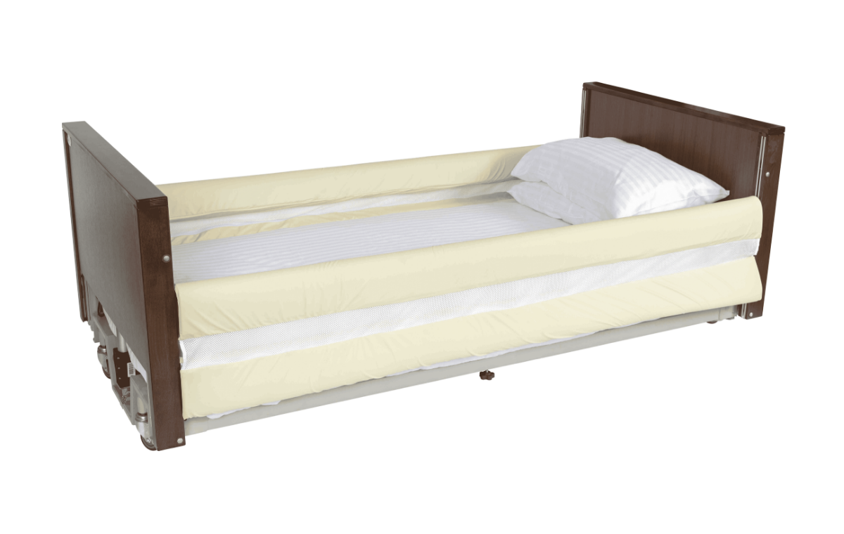 Alerta Bed Rail Bumpers - 2 Bar With Netting 1
