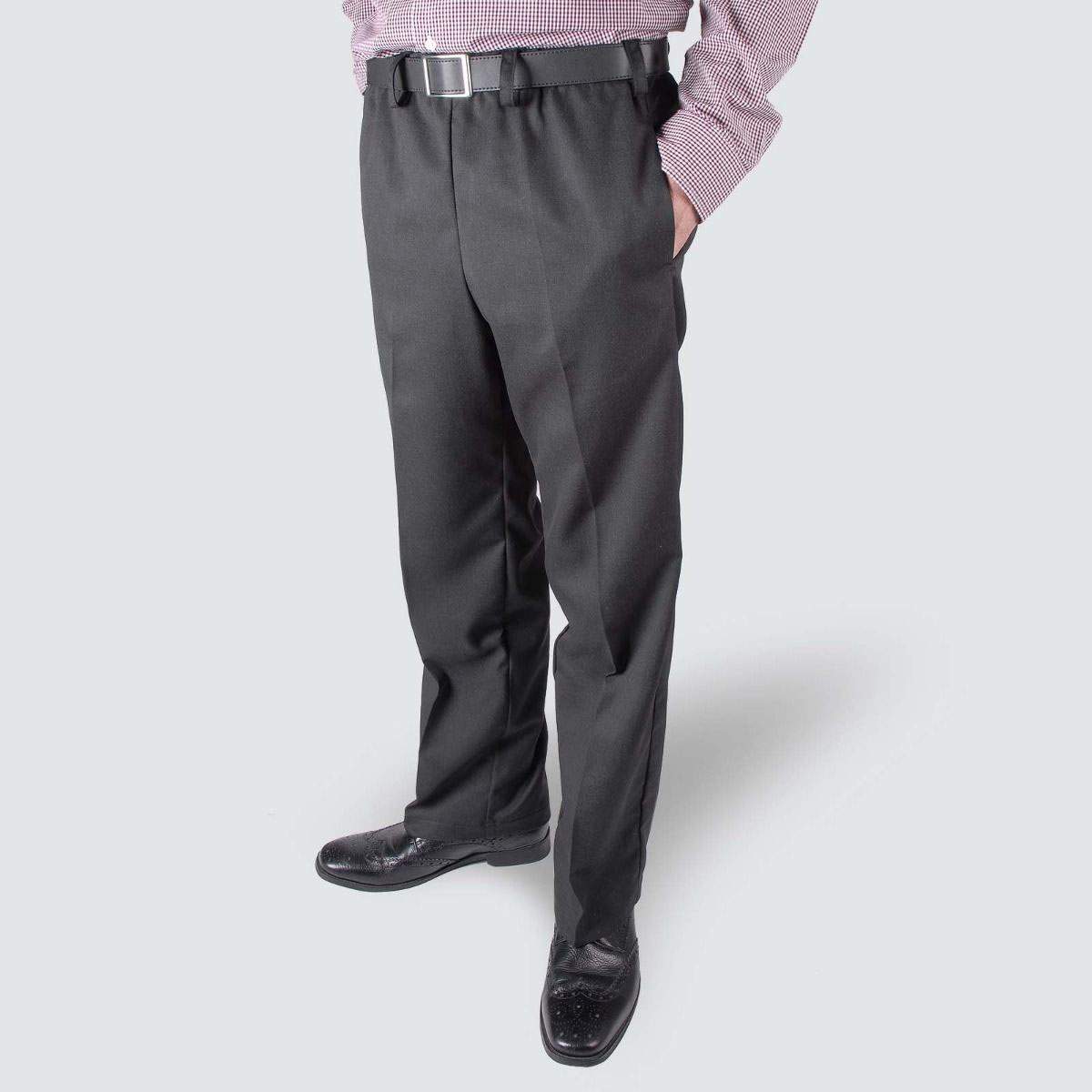 Men’s Formal Trousers with Elasticated Waist 1