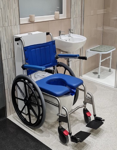 Options 7710C Self Propelled Shower Chair