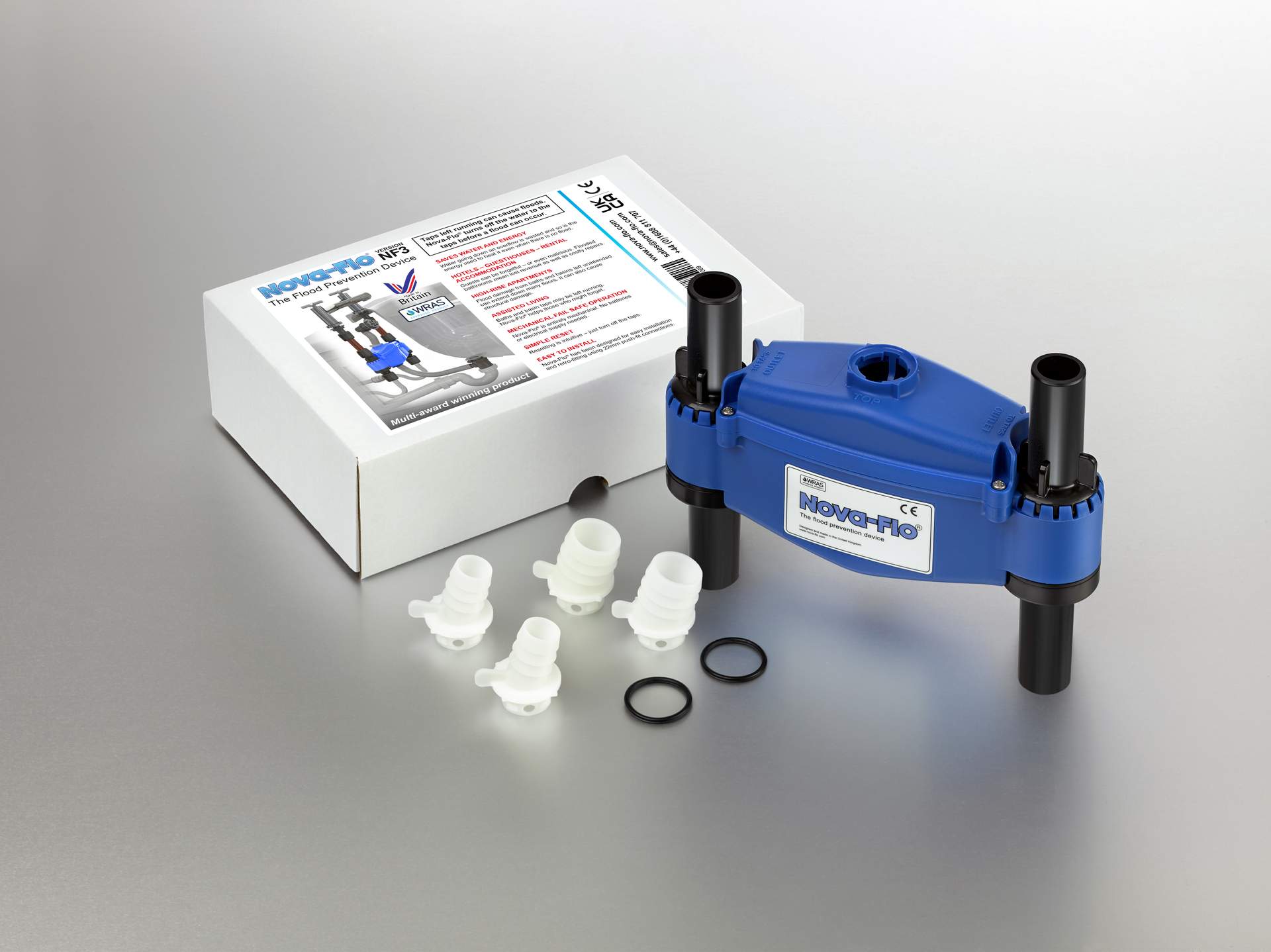 Nova-Flo Flood Prevention Device & Accessories