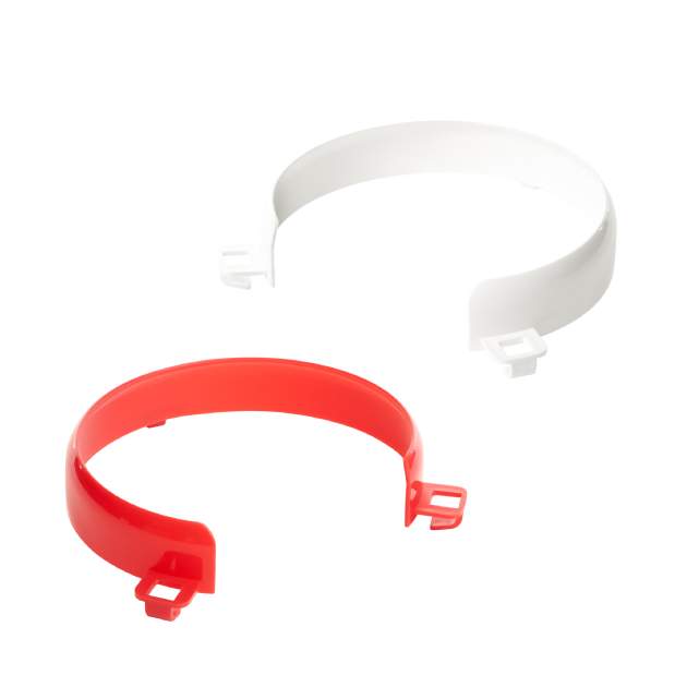 Plastic Plate Guard ( White or Red )