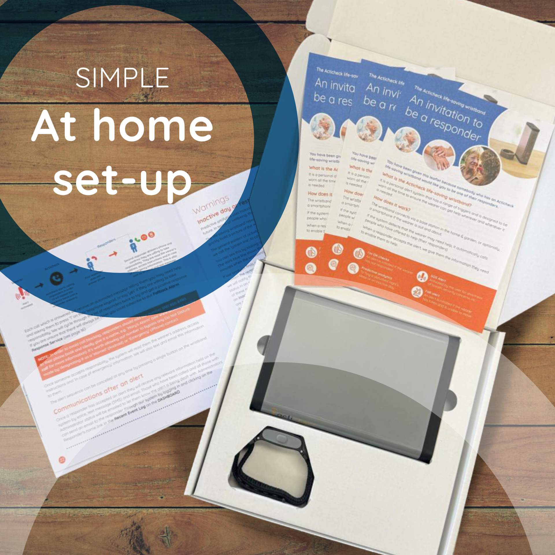 Simple at home set-up