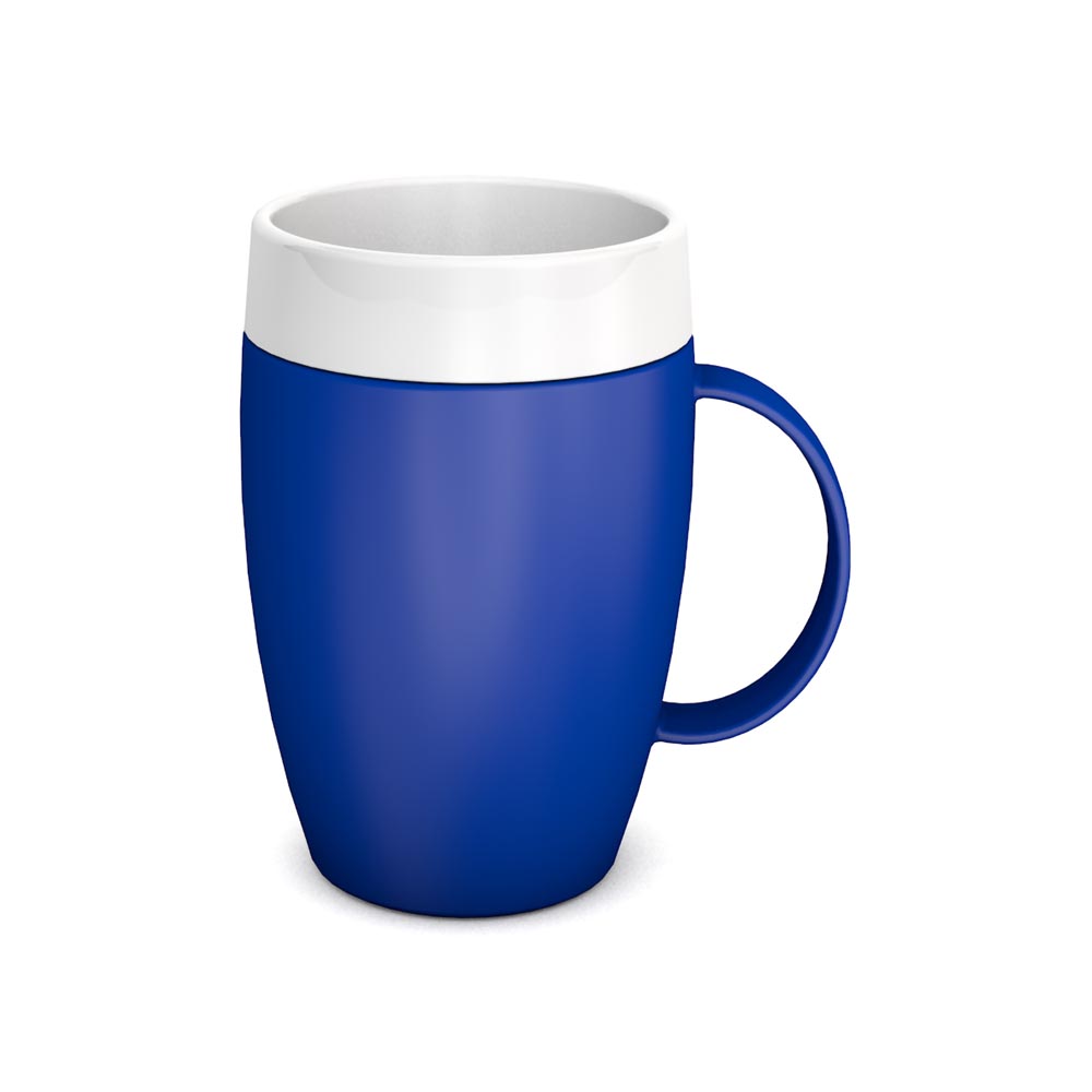 Ornamin mug with internal cone