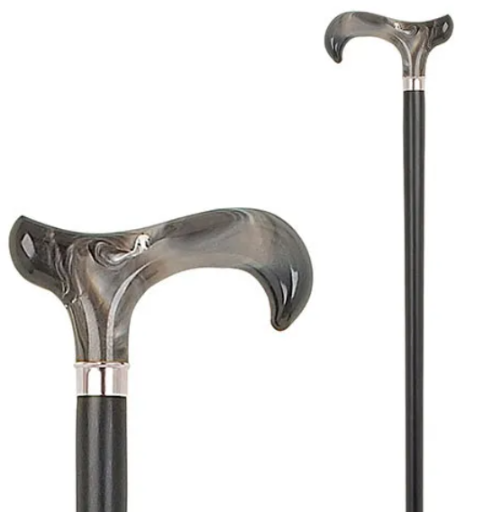 Traditional One Piece Solid Wood Walking Stick with Metal Spike – The Walking  Stick Company