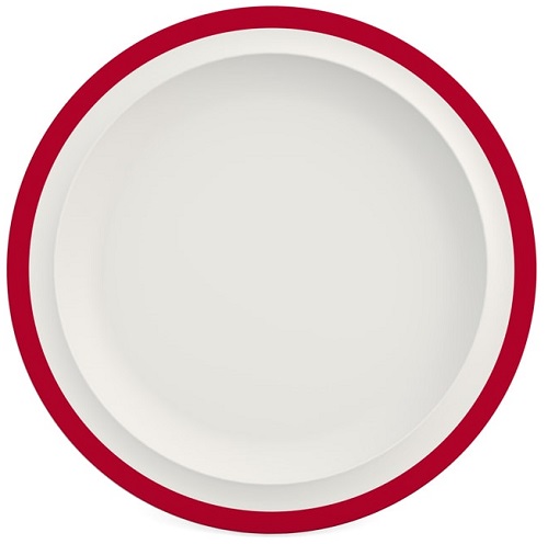 Series 500 Plates With Raised Sides