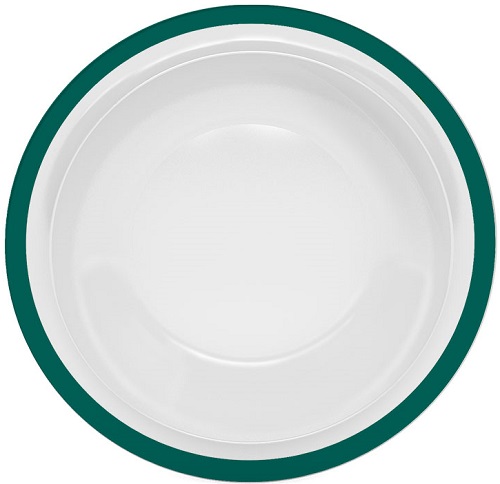 Series 500 Plates With Raised Sides