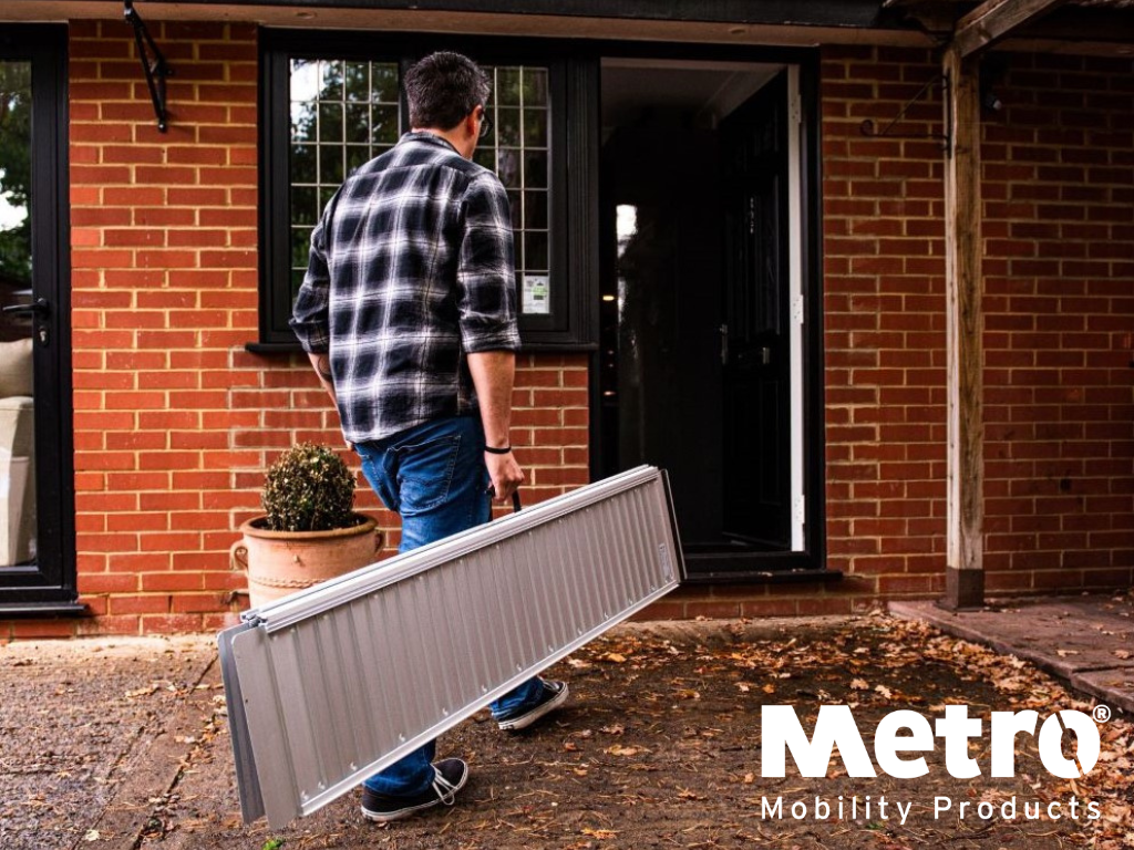 Metro Folding Suitcase Wheelchair Ramp 4