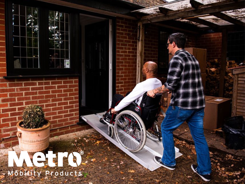 Metro Folding Suitcase Wheelchair Ramp 2