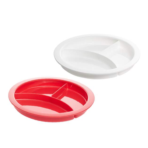 Divided Plate ( Red or White)