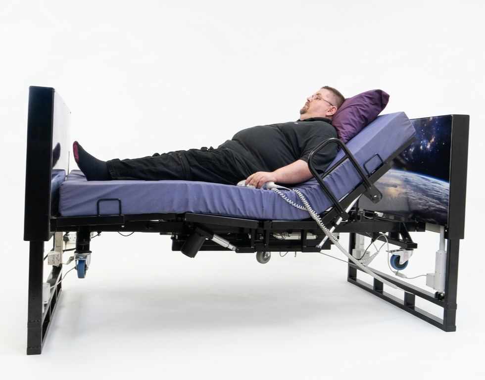 Tungsten ’80 stone’ Bariatric Bed