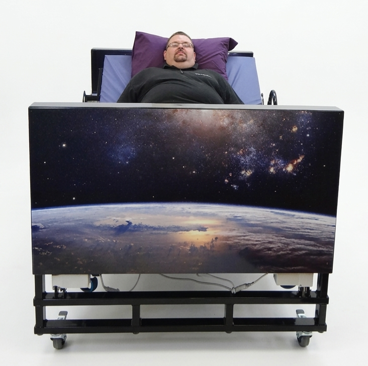 Tungsten ’80 stone’ Bariatric Bed