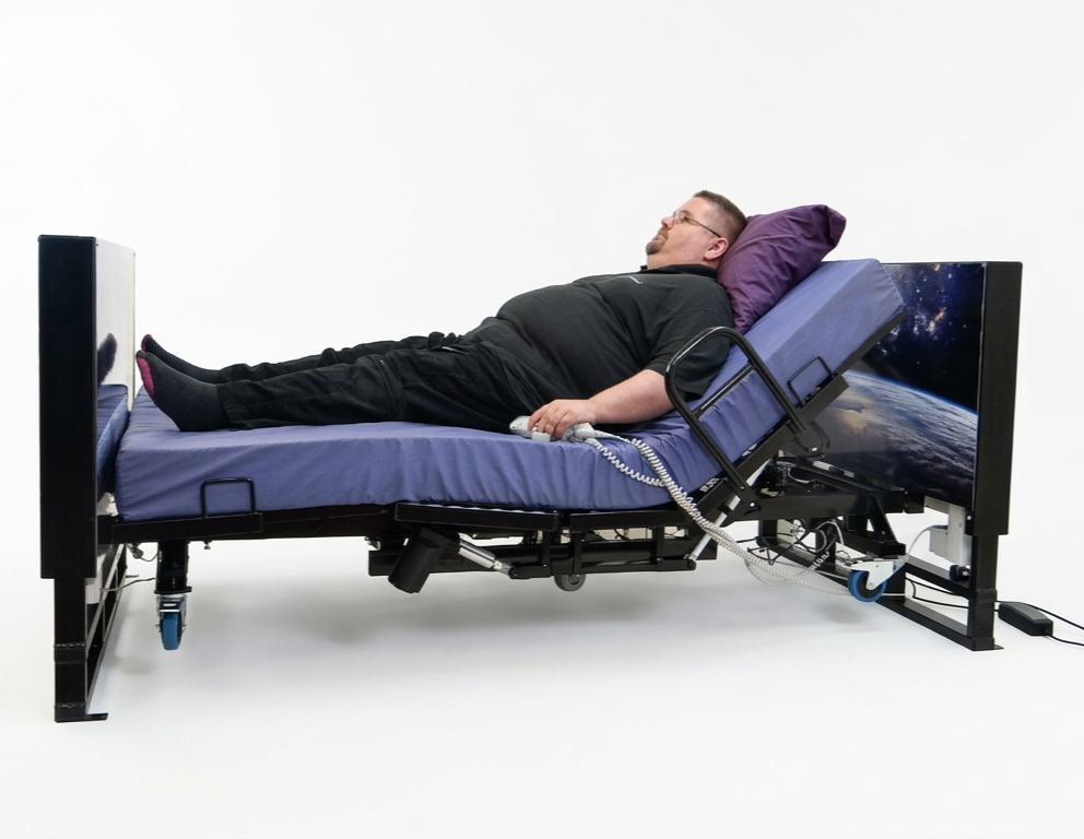Tungsten ’80 stone’ Bariatric Bed
