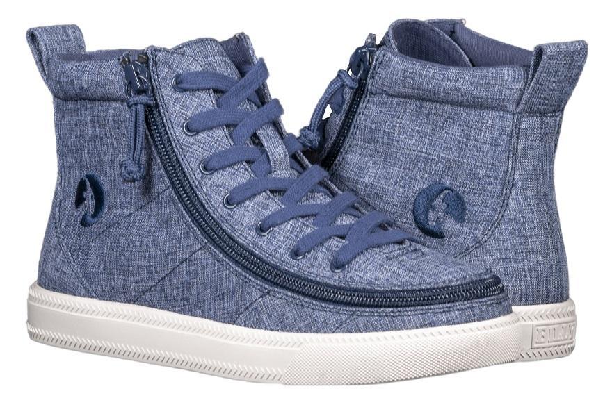 Billy Adult High Top Zipped Shoes