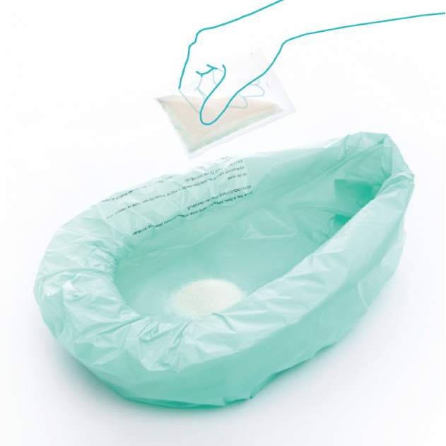 Disposable Bed Pan Bag 2