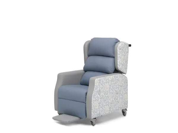 Brooklyn chair grey and blue 