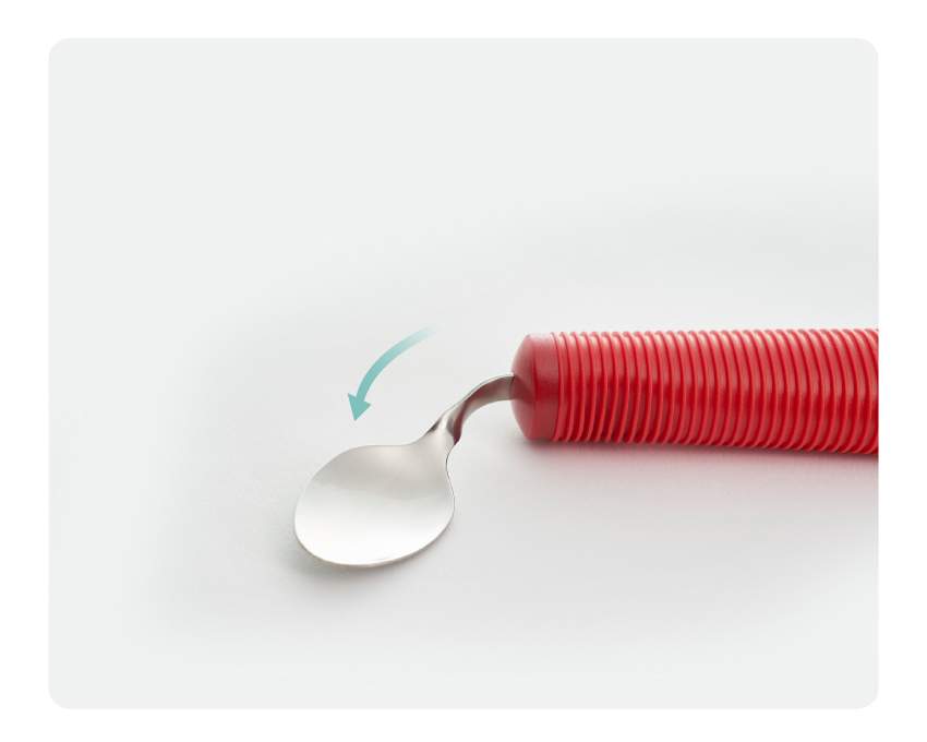 Bendable Teaspoon ( Red or Black ) 2