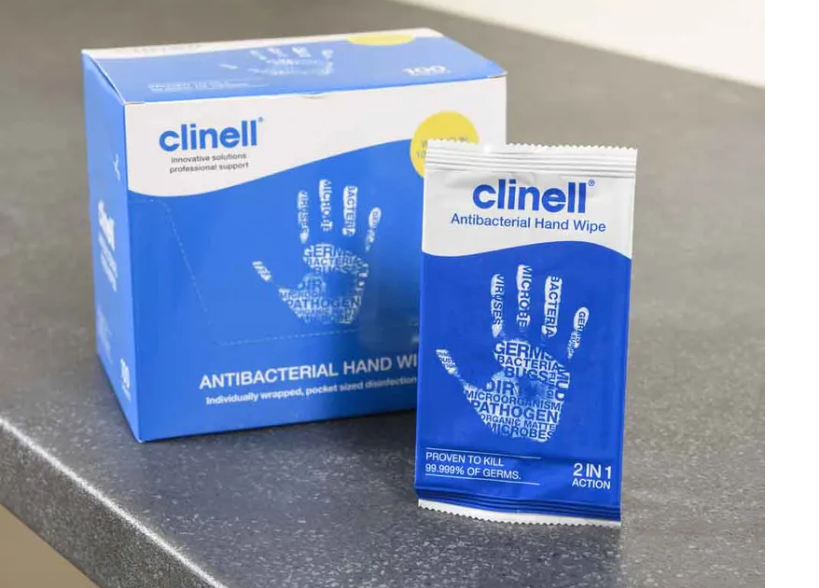 Clinell Antibacterial Hand Wipes 2