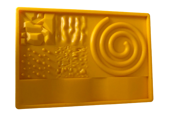 Multiple Texture Sensory Pad – Colour Yellow