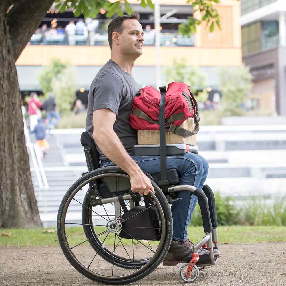 LapStacker Wheelchair Cargo Strap