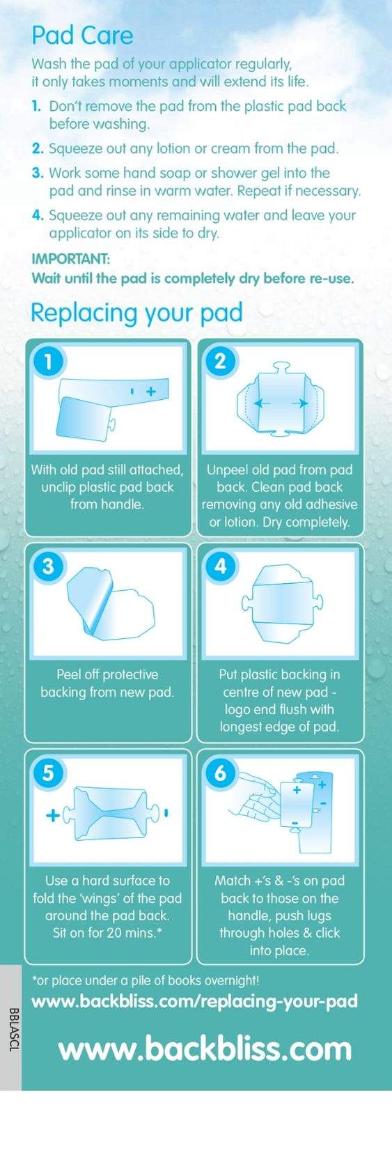 Backbliss Lotion & Cream Applicator 3