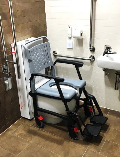 Bath Mobile Shower Toilet Chair