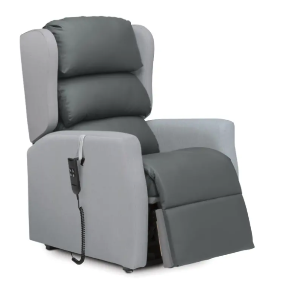Multi C-Air Express chair with footrest slightly raised