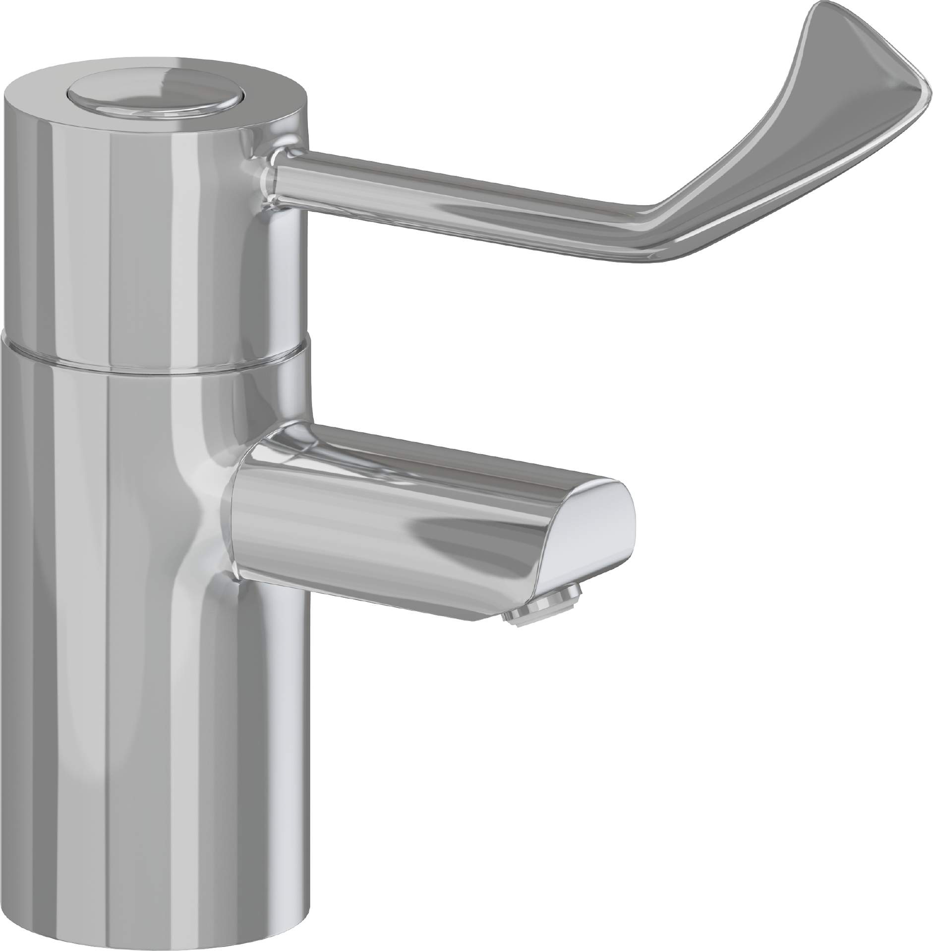 Photo shows a tap with long lever