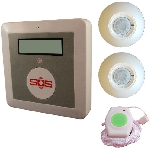 GSM Mobile Network Connected Home Activity Monitoring With Call Pendant Alarm