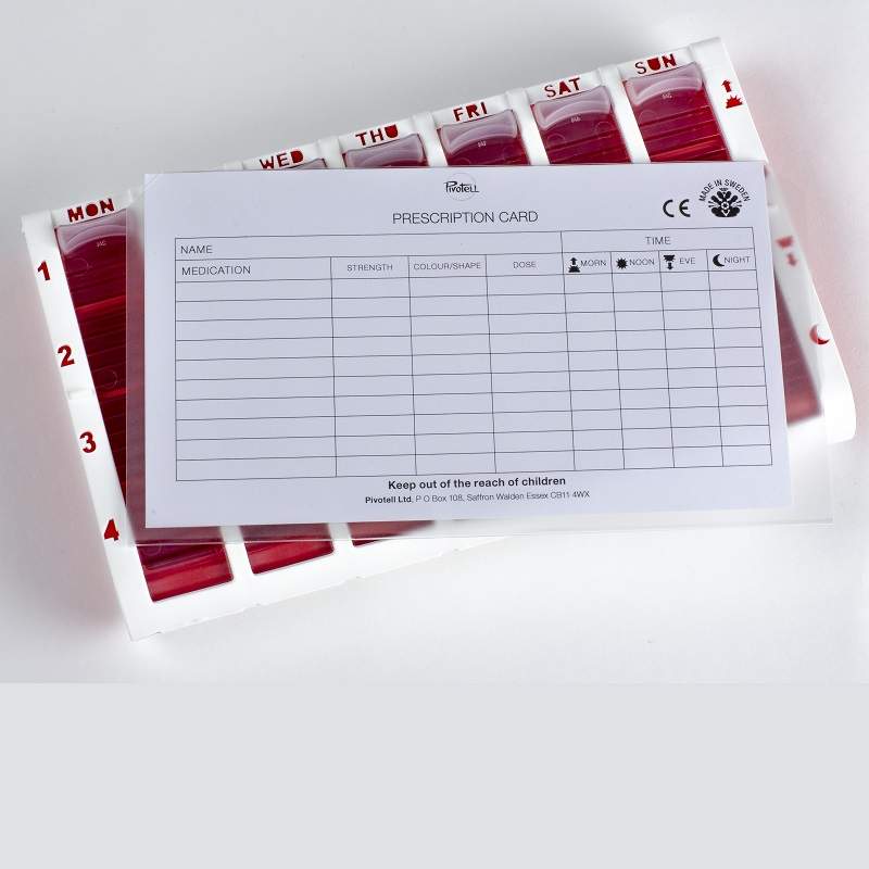 Pivotell Large Weekly Pill Organiser 2