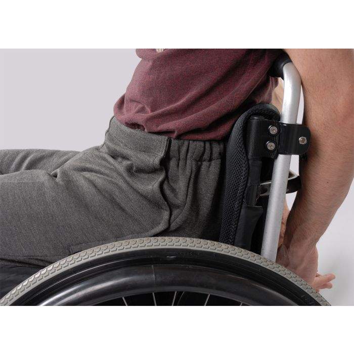 Jersey Drop front Wheelchair Trousers | Able2 Wear