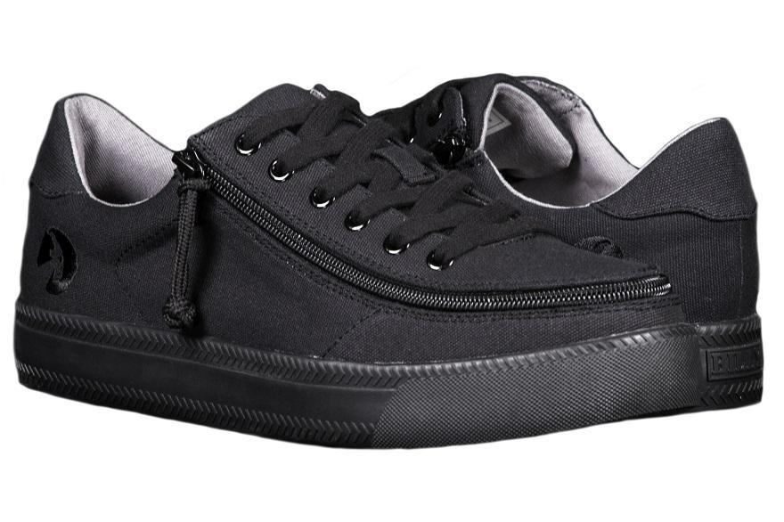 Billy Low Top Zip Sided Shoes