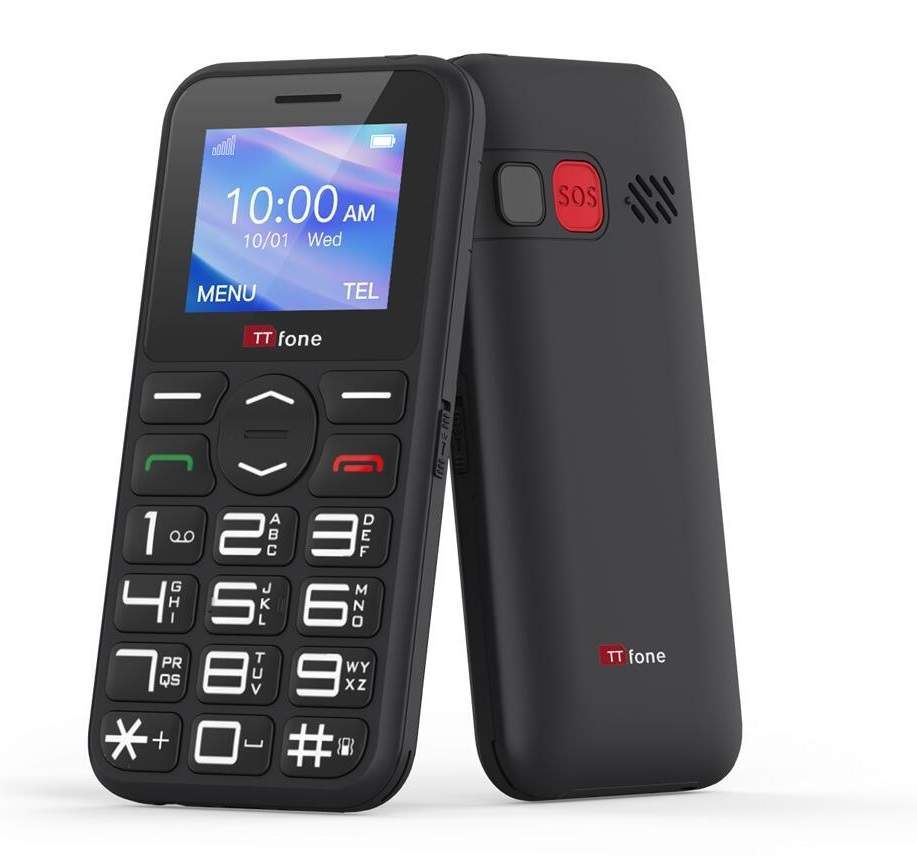 TTfone TT190 Big Button Basic Senior Unlocked SOS Emergency Mobile Phone