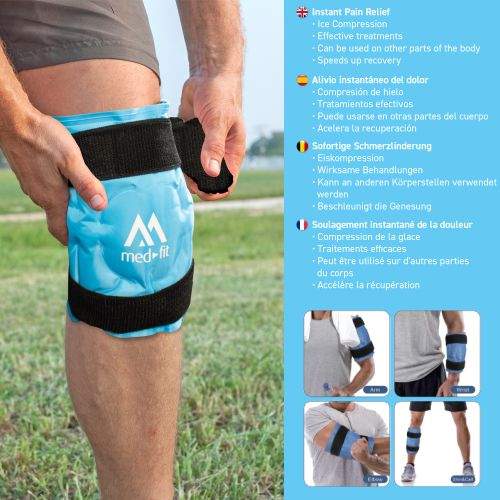 Ice knee brace