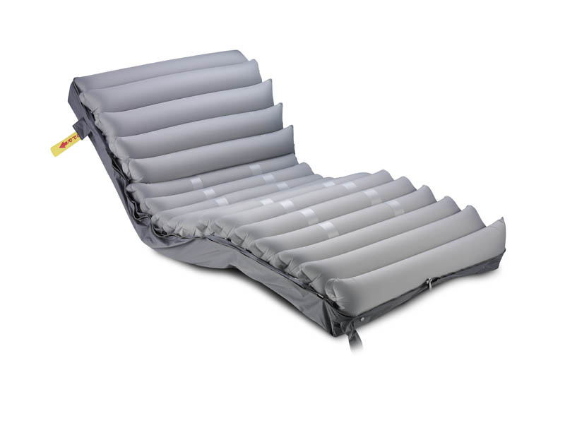 Domus 3D mattress with out purple cover showing horizontal air cells