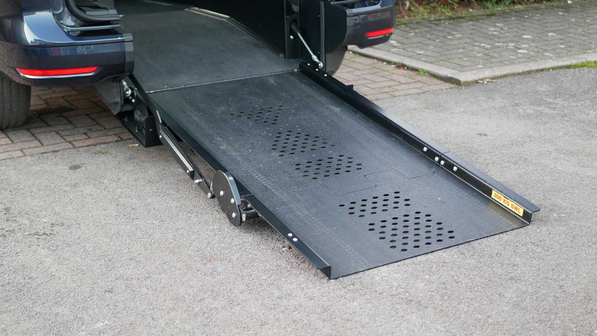 Sirus VW Caddy 5 Drive/Upfront Anti-slip ramp