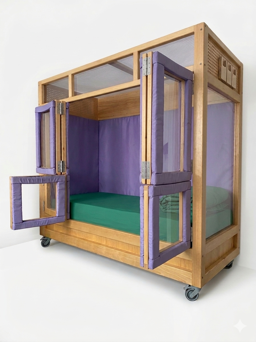 Flores Adjustable Cot Bed